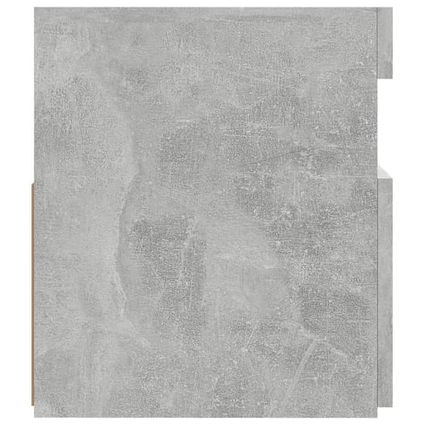 TV-bänk med LED-belysning betonggrå 120x35x40 cm - Tv-bänk - Tv-bänkar - Home & Living
