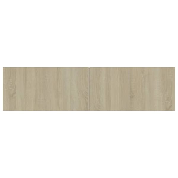 TV-bänk sonoma-ek 120x30x30 cm konstruerat trä - Tv-bänk - Tv-bänkar - Home & Living