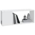 Miniatyrbillede 5 af 8: Tv-bord 80x24x32 cm konstrueret træ hvid - Tv-skab - Tv-skabe - Home & Living