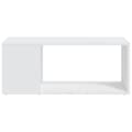 Miniatyrbillede 6 af 8: Tv-bord 80x24x32 cm konstrueret træ hvid - Tv-skab - Tv-skabe - Home & Living
