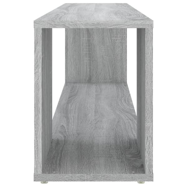 Tv-bänk grå sonoma 100x24x32 cm konstruerat trä - TV-bänk - TV-bänkar - Home & Living