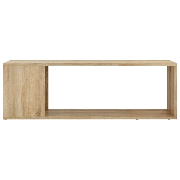 Tv-bänk sonoma-ek 100x24x32 cm konstruerat trä - Väggskåp - Tv-skåp - Home & Living
