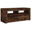 Pikkukuva 9 / 11: TV-taso LED-valoilla savutammi 90x35x40 cm - TV-taso - TV-taso - Home & Living