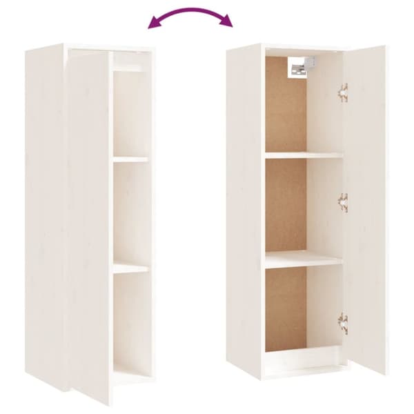 Tv-skabe 6 dele massivt fyrretræ hvid - Tv-skab - Tv-skabe - Home & Living