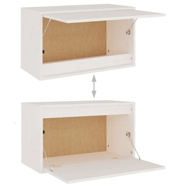 Tv-skabe 6 dele massivt fyrretræ hvid - Tv-skab - Tv-skabe - Home & Living