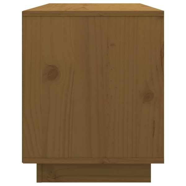 Tv-bänk honungsbrun 74x35x44 cm massiv furu - TV-bänk - TV-bänkar - Home & Living