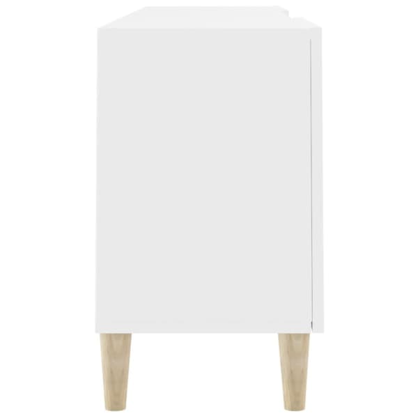 Tv-bänk vit 150x30x50 cm konstruerat trä - TV-bänk - TV-bänkar - Home & Living