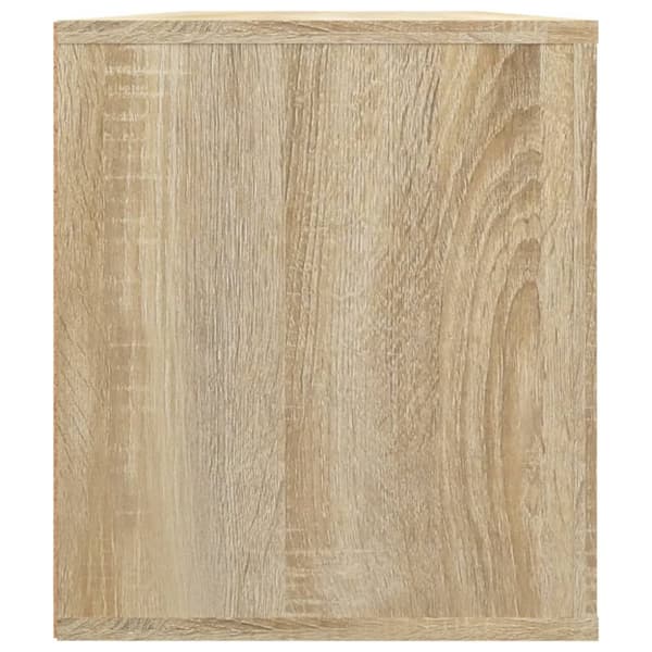 TV-skåp sonoma-ek 100x35x40 cm konstruerat trä - TV-bänk - TV-bänkar - Home & Living
