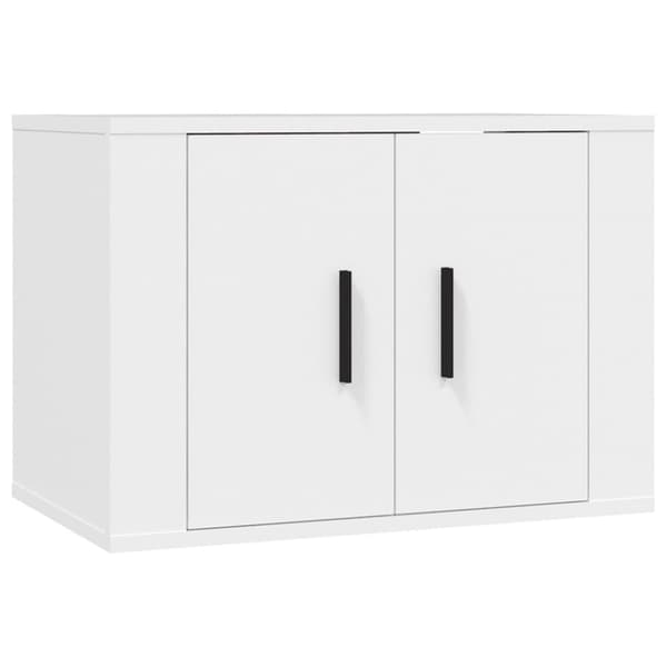 Væghængt tv-skab 57x34,5x40 cm hvid - Væghængt Tv-skab - Væghængte Tv-skabe - Home & Living