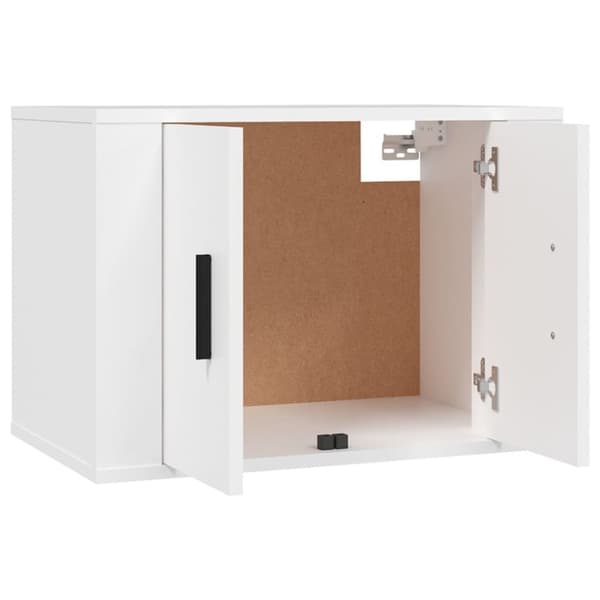 Væghængt tv-skab 57x34,5x40 cm hvid - Væghængt Tv-skab - Væghængte Tv-skabe - Home & Living