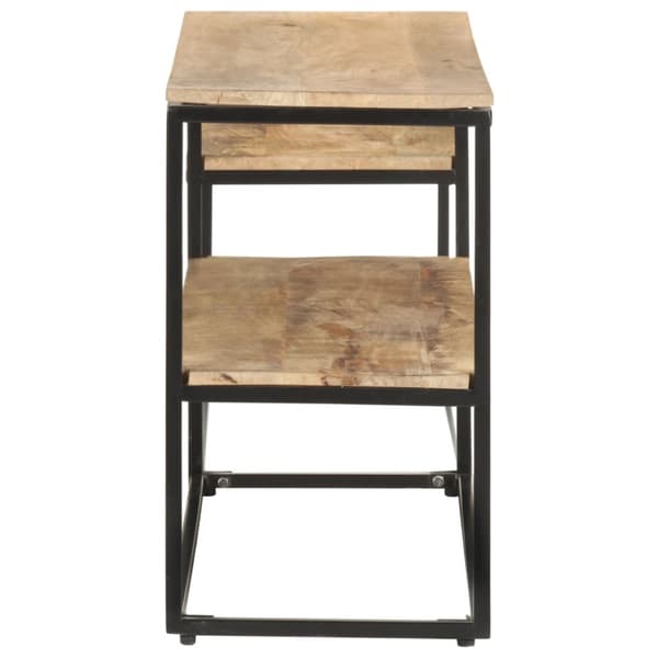 TV-taso 180x30x50 cm karkea mangopuu - TV-taso - TV-tasot - Home & Living