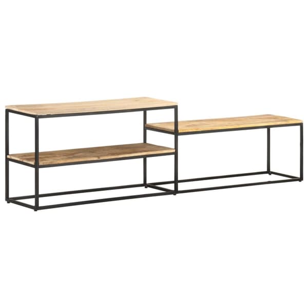 TV-taso 180x30x50 cm karkea mangopuu - TV-taso - TV-tasot - Home & Living