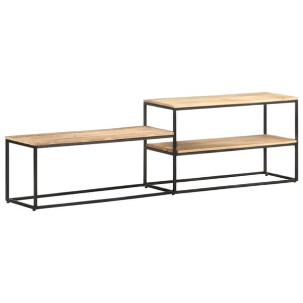 TV-taso 180x30x50 cm karkea mangopuu - TV-taso - TV-tasot - Home & Living
