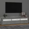 Pikkukuva 4 / 11: TV-taso LED-valoilla betoninharmaa 180x35x40 cm - TV-taso - TV-taso - Home & Living