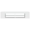Pikkukuva 9 / 11: TV-taso LED-valoilla valkoinen 135x39x30 cm - TV-taso - TV-tasot - Home & Living