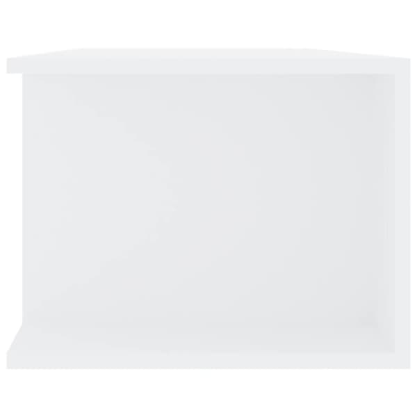 TV-taso LED-valoilla valkoinen 135x39x30 cm - TV-taso - TV-tasot - Home & Living