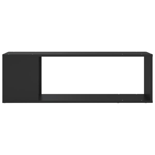 Tv-bänk svart 100x24x32 cm konstruerat trä - Väggskåp - Tv-skåp - Home & Living