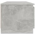 Miniatyrbillede 6 af 8: Tv-bord 140x40x35,5 cm konstrueret træ betongrå - Tv-skab - Tv-skabe - Home & Living