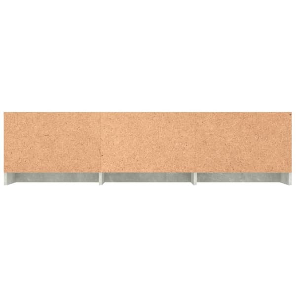 Tv-bord 140x40x35,5 cm konstrueret træ betongrå - Tv-skab - Tv-skabe - Home & Living