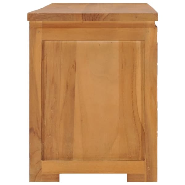 TV-bänk 110x30x40 cm massiv teak - Tv-bänk - Tv-bänkar - Home & Living