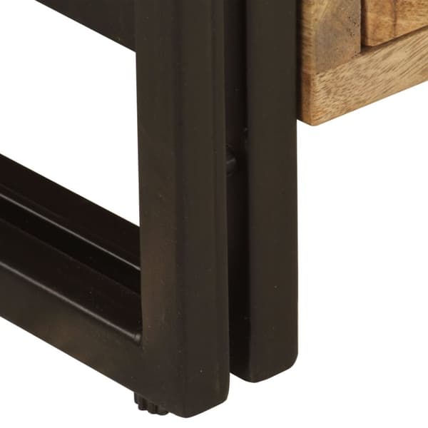 TV-bänk 120x35x45 cm massivt mangoträ - TV-skåp - Träskåp - Home & Living