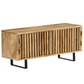 Miniatyrbillede 4 af 11: Tv-skab massivt mangotræ 90 x 30 x 40 cm - Tv-bord - Tv-borde - Home & Living