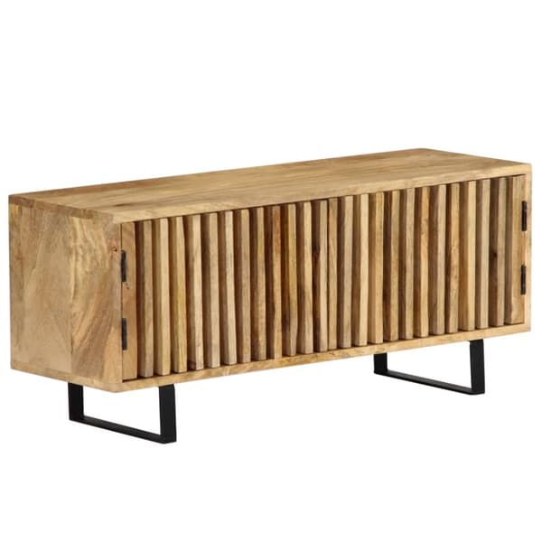 Tv-skab massivt mangotræ 90 x 30 x 40 cm - Tv-bord - Tv-borde - Home & Living