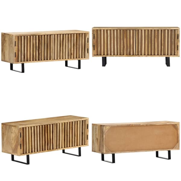 Tv-skab massivt mangotræ 90 x 30 x 40 cm - Tv-bord - Tv-borde - Home & Living