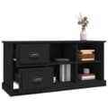 Miniatyrbillede 6 af 11: Tv-bord 102x35,5x47,5 cm konstrueret træ sort - Tv-skab - Tv-skabe - Home & Living