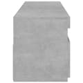 Pikkukuva 11 / 11: TV-tasot 2 kpl LED-valoilla betoninharmaa 75x35x40 cm - TV-taso - TV-taso - Home & Living