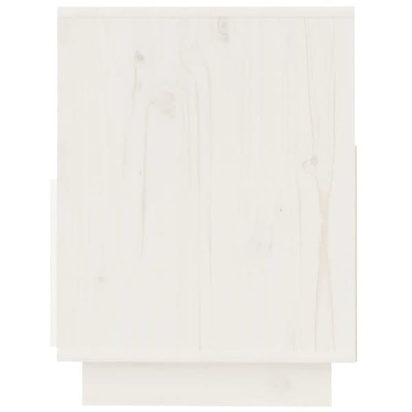 Tv-bord 140x37x50 cm massivt fyrretræ hvid - Tv-bord - Tv-borde - Home & Living