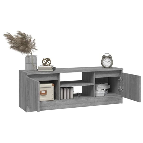 TV-taso ovella harmaa Sonoma 102x30x36 cm - TV-taso - TV-tasot - Home & Living