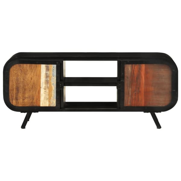 TV-taso 110x30x45 cm kierrätetty täyspuu - TV-taso - TV-tasot - Home & Living