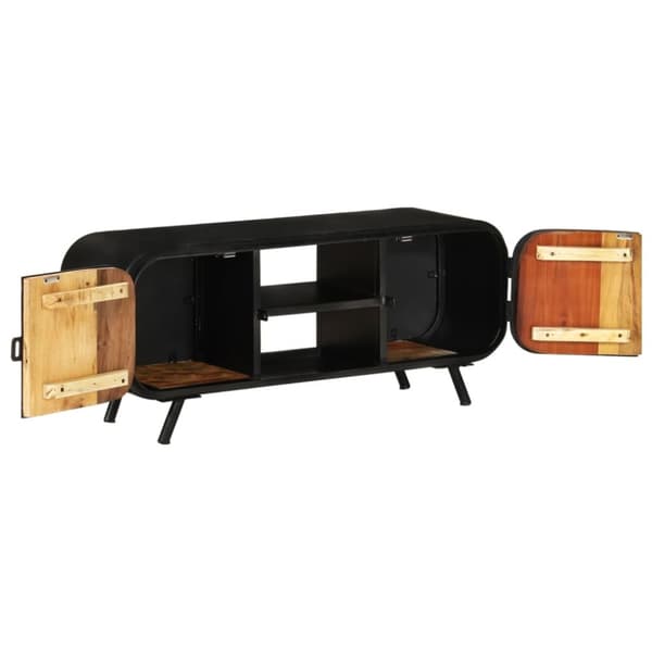 TV-taso 110x30x45 cm kierrätetty täyspuu - TV-taso - TV-tasot - Home & Living