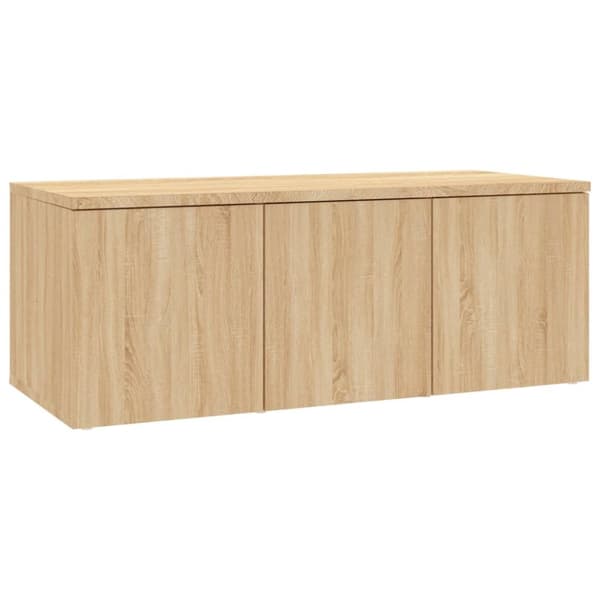Tv-skab 80x34x30 cm spånplade sonoma-eg - Tv-skab - Tv-skabe - Home & Living