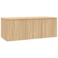 Miniatyrbillede 3 af 10: Tv-skab 80x34x30 cm spånplade sonoma-eg - Tv-skab - Tv-skabe - Home & Living