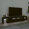 Pikkukuva 4 / 11: TV-taso LED-valoilla musta 230x36,5x40 cm - TV-taso - TV-taso - Home & Living