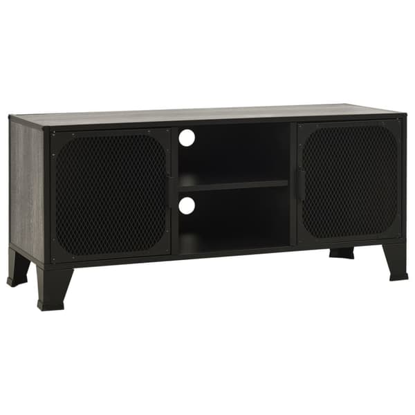 TV-taso harmaa 105x36x47 cm metalli ja MDF - TV-taso - TV-tasot - Home & Living