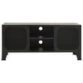 Pikkukuva 4 / 11: TV-taso harmaa 105x36x47 cm metalli ja MDF - TV-taso - TV-tasot - Home & Living