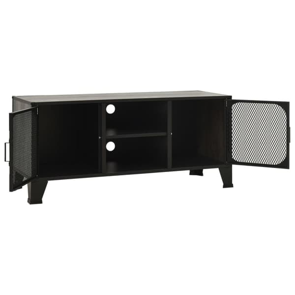 TV-taso harmaa 105x36x47 cm metalli ja MDF - TV-taso - TV-tasot - Home & Living