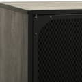 Pikkukuva 9 / 11: TV-taso harmaa 105x36x47 cm metalli ja MDF - TV-taso - TV-tasot - Home & Living