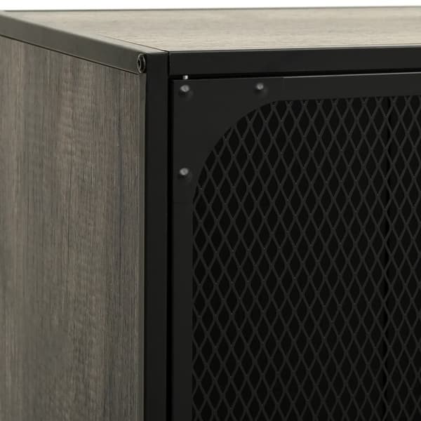 TV-taso harmaa 105x36x47 cm metalli ja MDF - TV-taso - TV-tasot - Home & Living