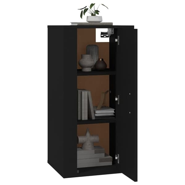 Væghængt tv-skab 40x34,5x80 cm sort - Væghængt Tv-skab - Væghængte Tv-skabe - Home & Living