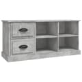 Pikkukuva 3 / 11: TV-taso betoninharmaa 102x35,5x47,5 cm tekninen puu - TV-taso - TV-tasot - Home & Living
