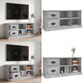 Pikkukuva 1 / 11: TV-taso betoninharmaa 102x35,5x47,5 cm tekninen puu - TV-taso - TV-tasot - Home & Living