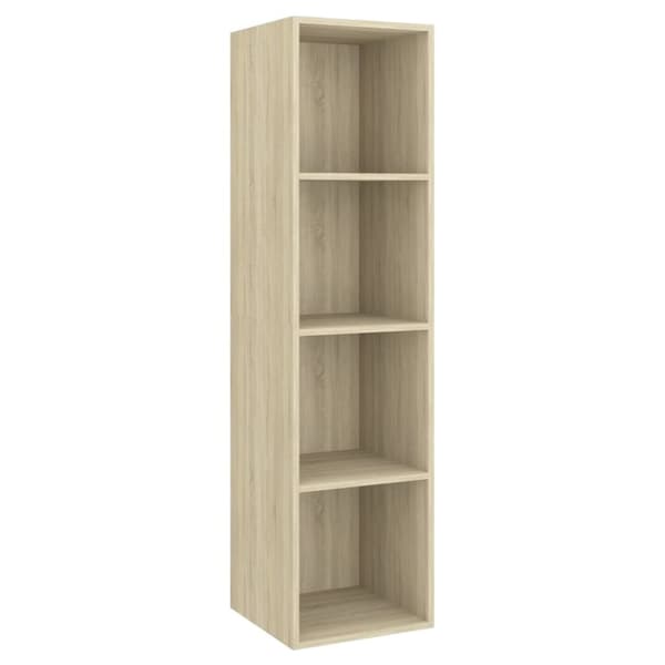 Væghængt reol 37x37x142,5 cm spånplade sonoma-eg - Tv-skab - Tv-skabe - Home & Living
