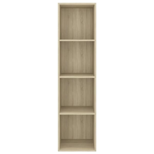 Væghængt reol 37x37x142,5 cm spånplade sonoma-eg - Tv-skab - Tv-skabe - Home & Living