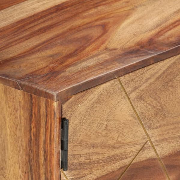 Tv-bord 140x30x40 cm massivt sheeshamtræ - Tv-bord - Tv-borde - Home & Living