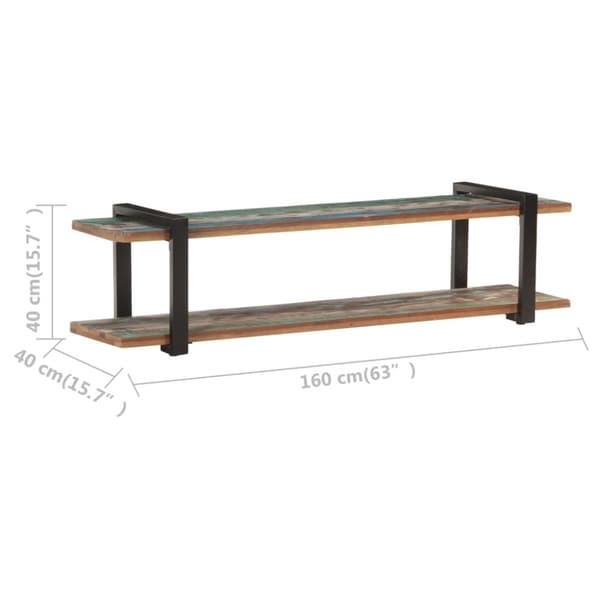 TV-taso 160x40x40 cm kierrätetty täyspuu - TV-taso - TV-tasot - Home & Living