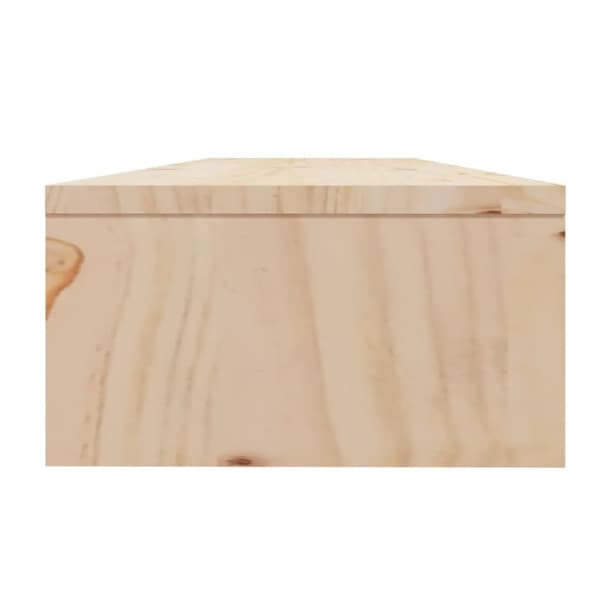 Skærmholder 100x24x13 cm massivt fyrretræ - Skærmholder - Skærmholdere - Home & Living